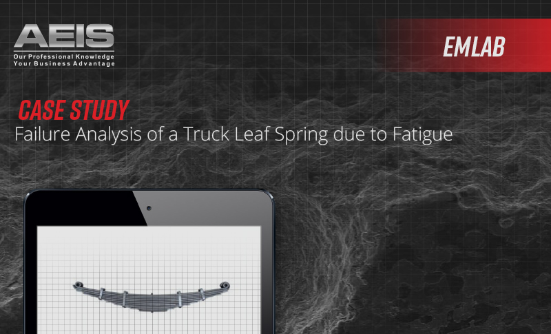Failure Analysis of a Truck Leaf Spring due to Fatigue