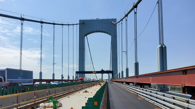 TN-49, Replacement of the Roadway Deck in Suspended Spans at Throgs Neck Bridge